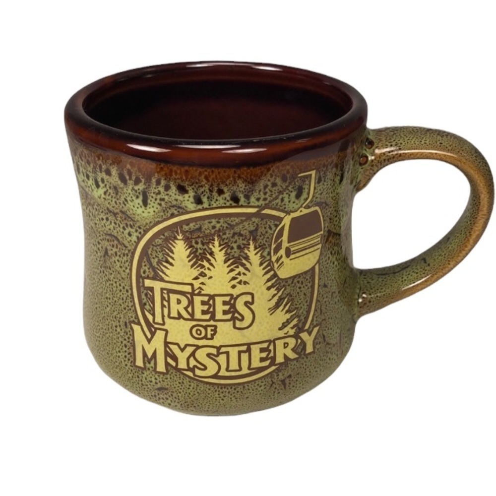Trees of Mystery Mug California Redwoods Redwood Highway Green & Brown​​…